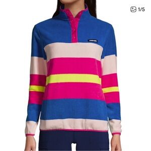 Lands’ End fleece